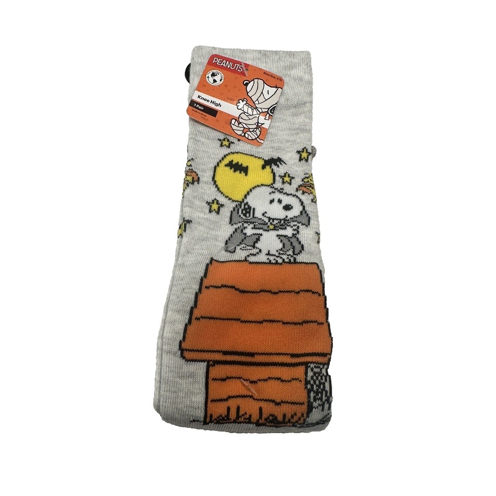 disney 1 pair womens knee high halloween socks show size 4-10